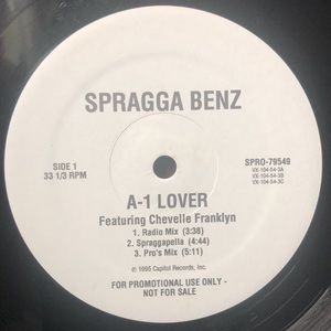 Spragga Benz A-1 Lover Vinyl Lp '95